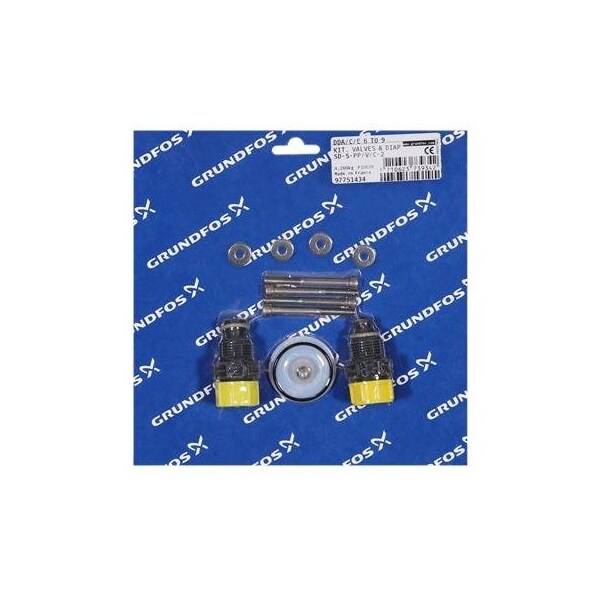 Kit, Valve / Diaphragm SD-S-PP/V/C-2 Dosing Pump Kits - Chemical Metering Pumps